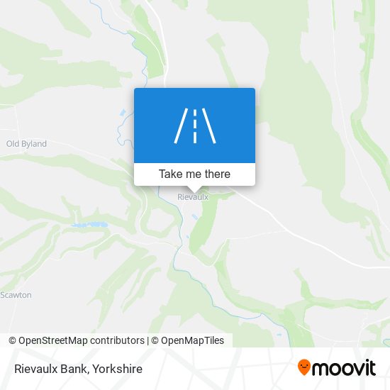 Rievaulx Bank map