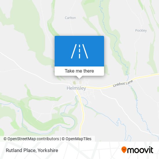 Rutland Place map