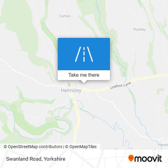 Swanland Road map