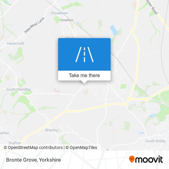 Bronte Grove map