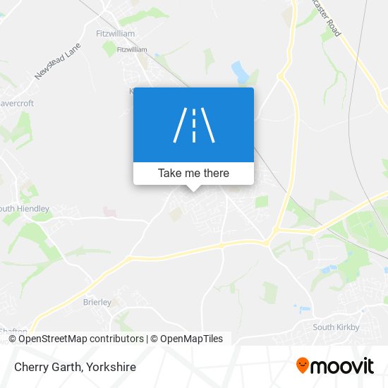 Cherry Garth map
