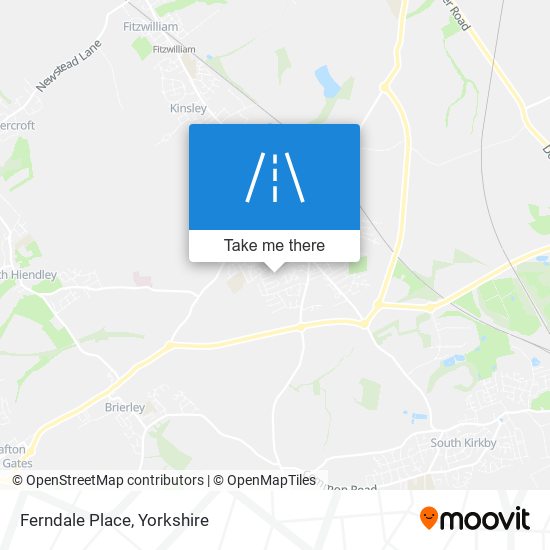 Ferndale Place map