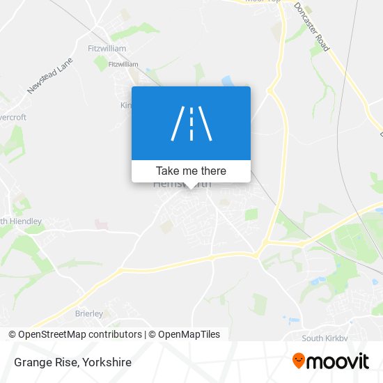 Grange Rise map