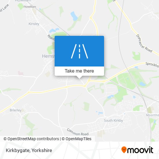 Kirkbygate map