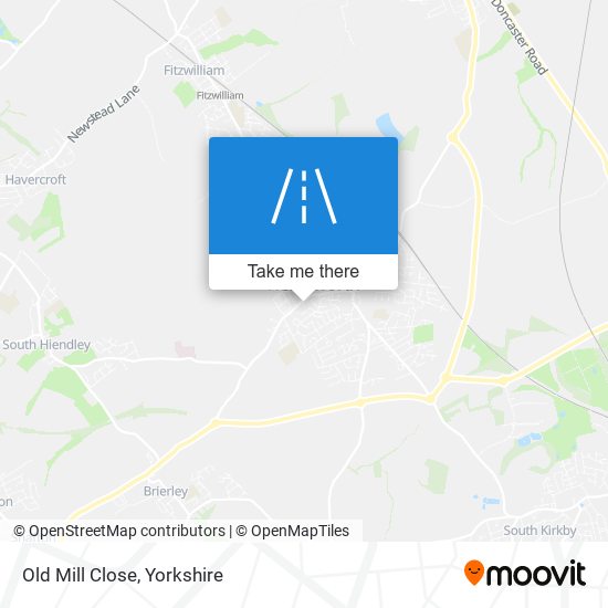 Old Mill Close map