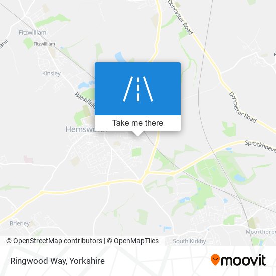 Ringwood Way map