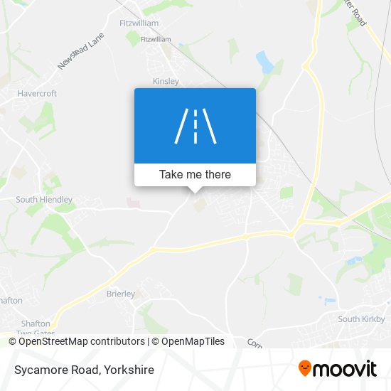 Sycamore Road map