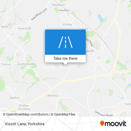 Vissitt Lane map