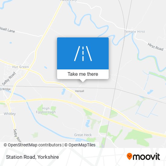 Station Road map