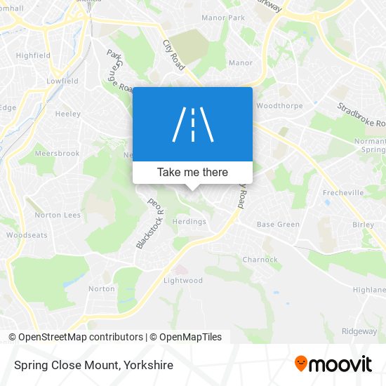 Spring Close Mount map