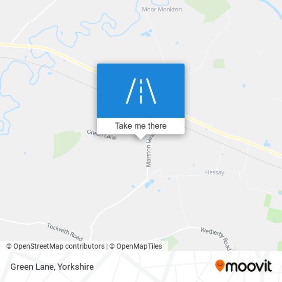 Green Lane map