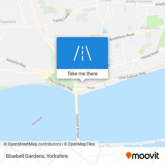 Bluebell Gardens map