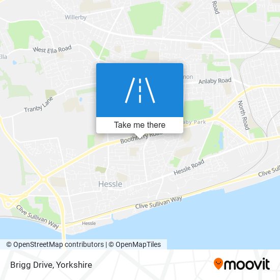 Brigg Drive map