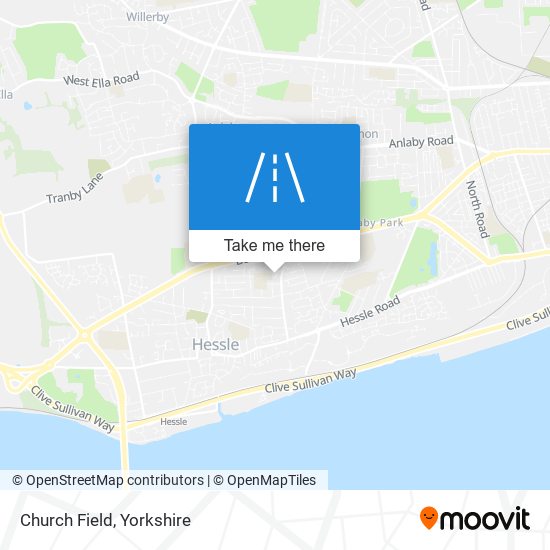 Church Field map