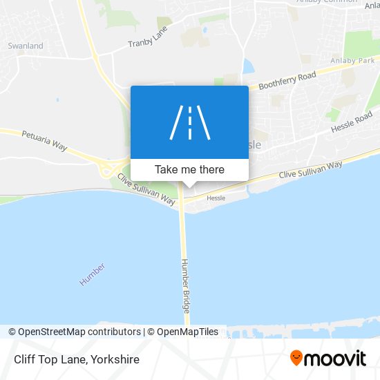 Cliff Top Lane map