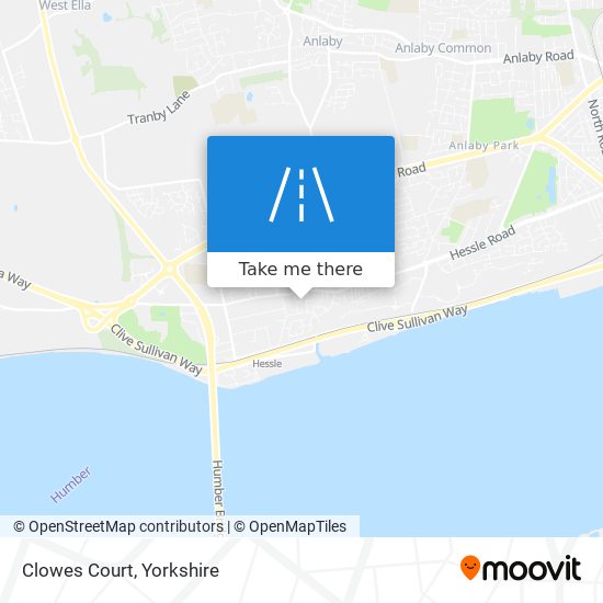 Clowes Court map