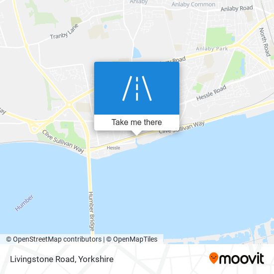 Livingstone Road map