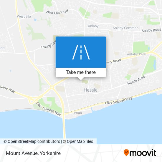 Mount Avenue map