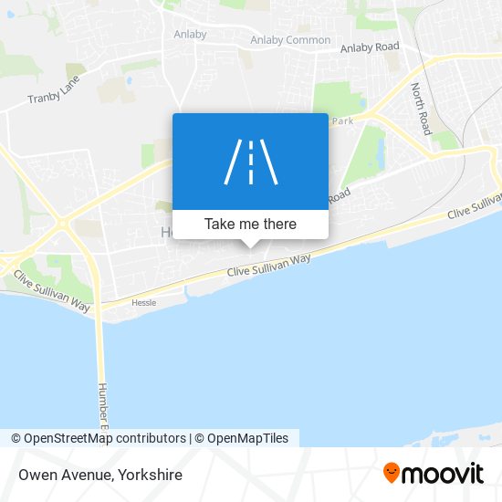 Owen Avenue map