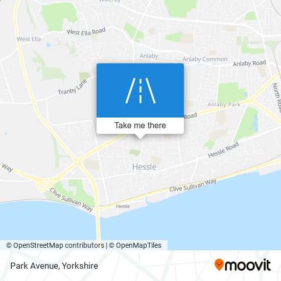 Park Avenue map