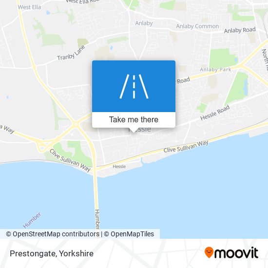 Prestongate map