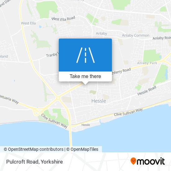 Pulcroft Road map