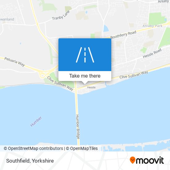 Southfield map