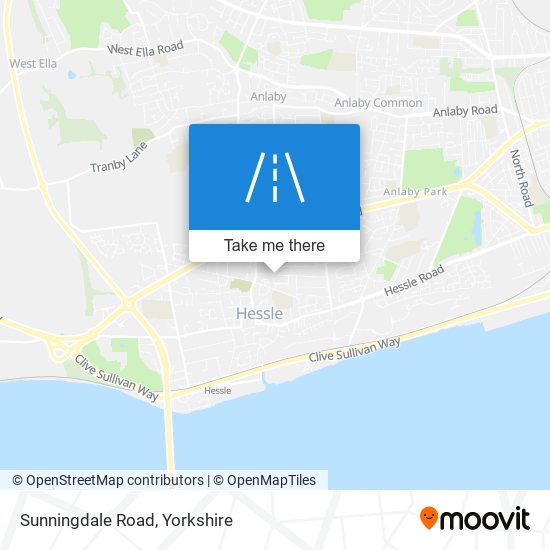 Sunningdale Road map