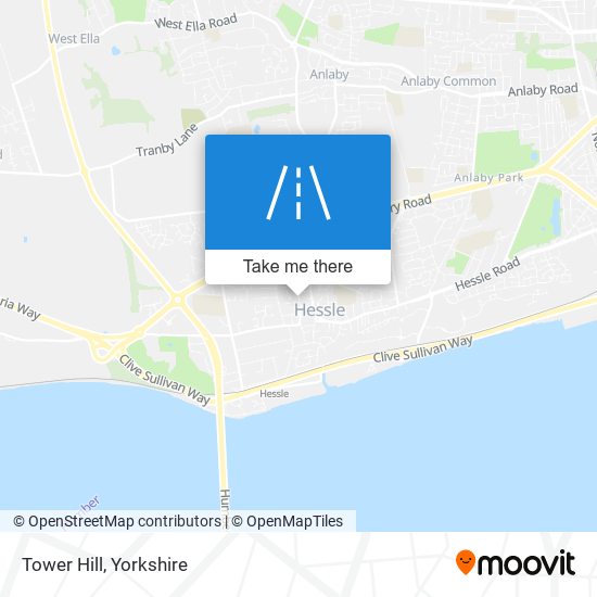 Tower Hill map