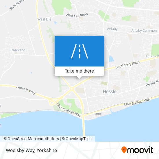 Weelsby Way map