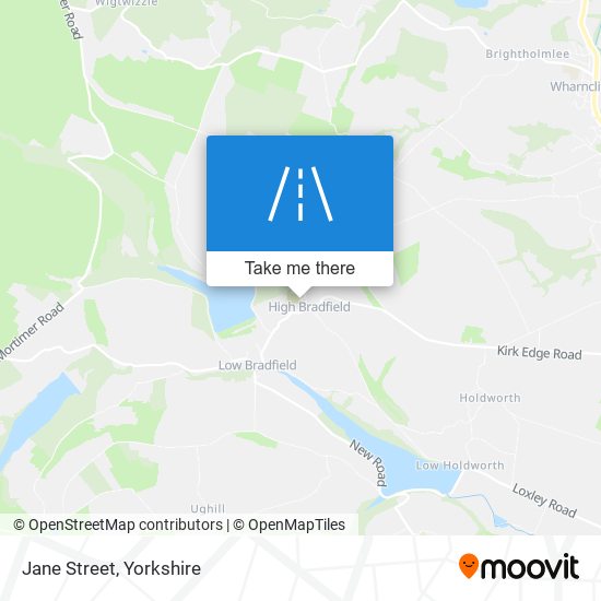 Jane Street map