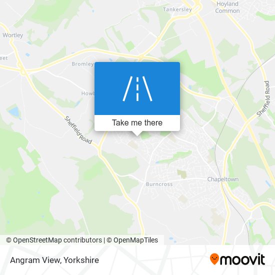 Angram View map