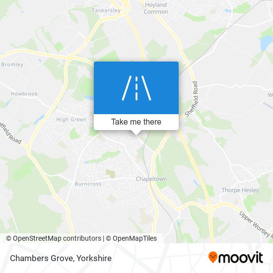 Chambers Grove map