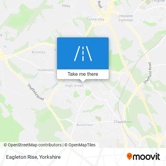 Eagleton Rise map