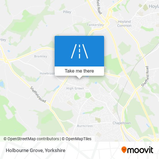 Holbourne Grove map