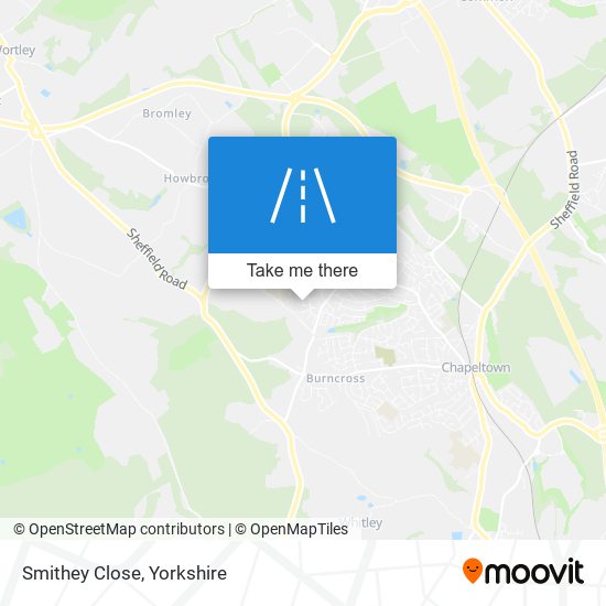 Smithey Close map