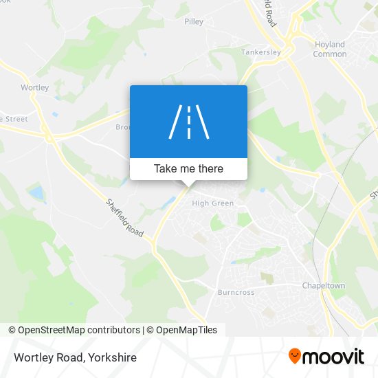 Wortley Road map
