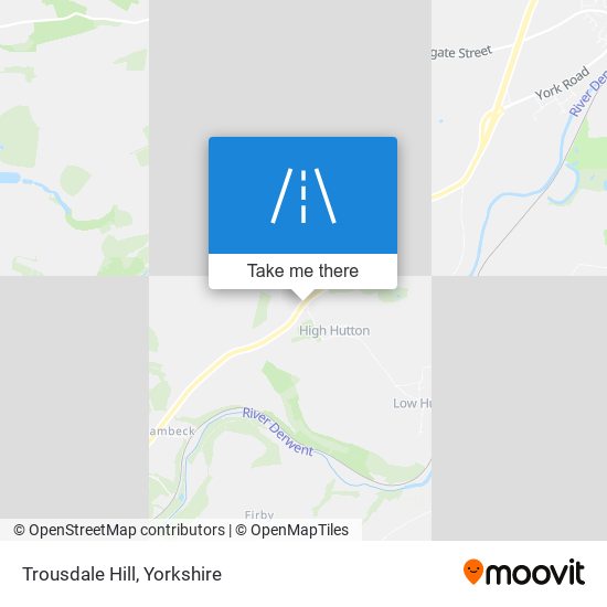 Trousdale Hill map