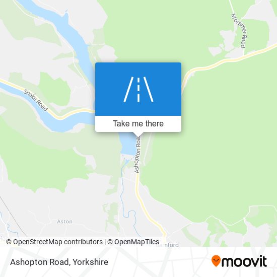 Ashopton Road map