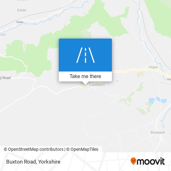 Buxton Road map