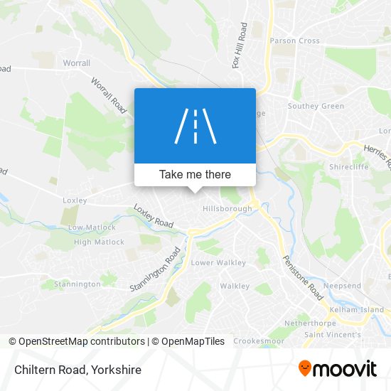 Chiltern Road map