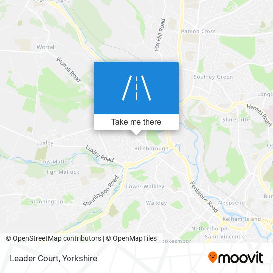 Leader Court map