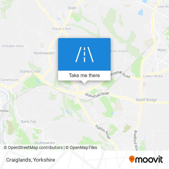 Craiglands map