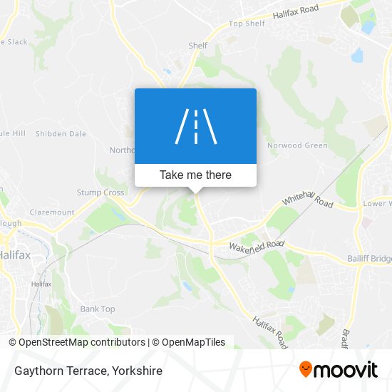 Gaythorn Terrace map