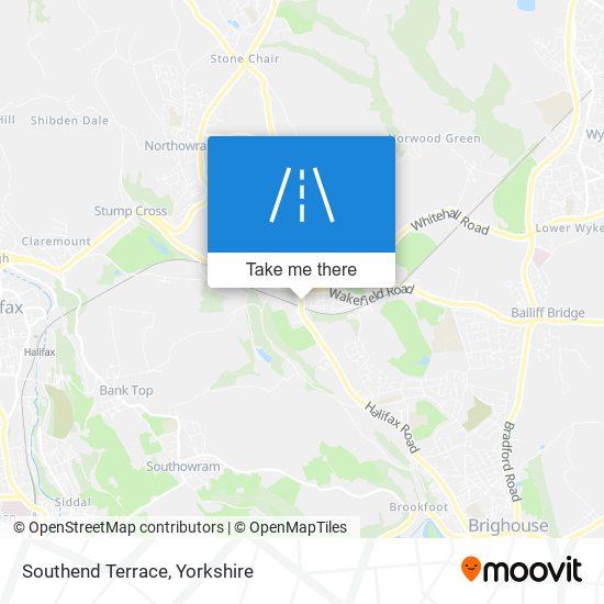 Southend Terrace map