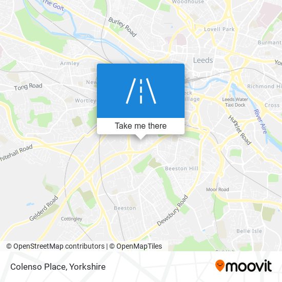 Colenso Place map