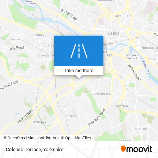 Colenso Terrace map