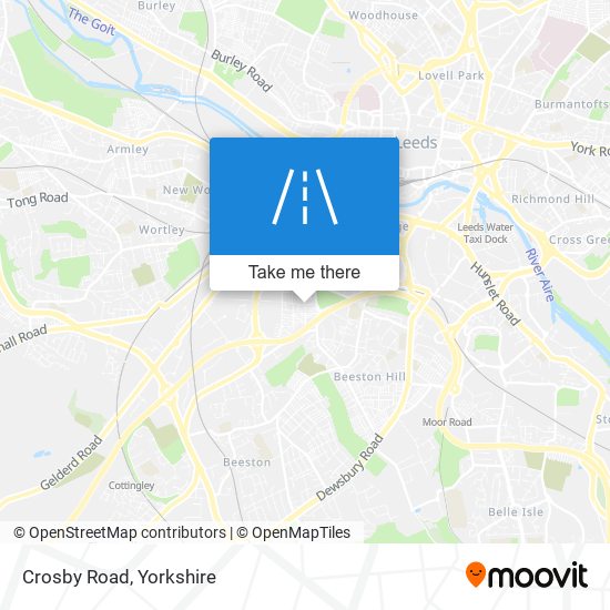 Crosby Road map