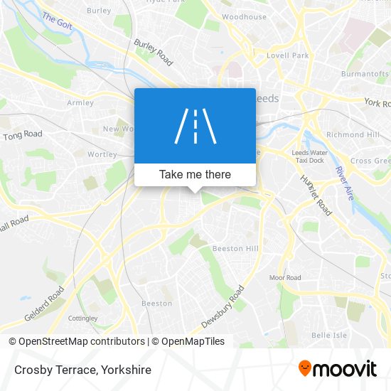Crosby Terrace map