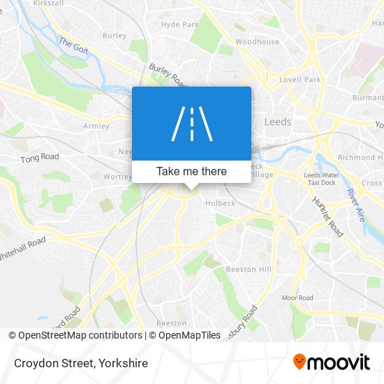 Croydon Street map